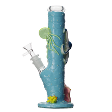 Load image into Gallery viewer, Glow in the Dark Under the Sea Bong
