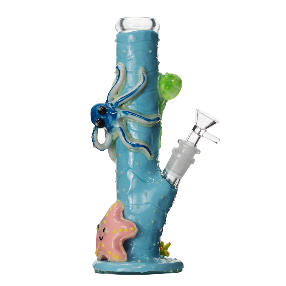 Glow in the Dark Under the Sea Bong